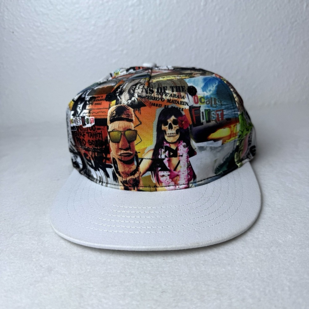 New Teahupoo Tahiti Hat AOP Firing Full Color SnapBack Cap Adjustable Surf Beach